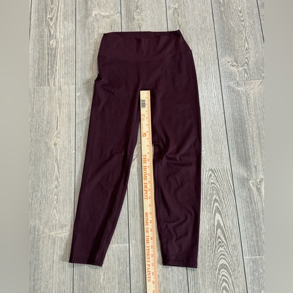 Savvi Leggings, Medium, Dark Wine Color, Soft & Buttery Smooth - Picture 6 of 7